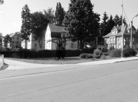 Návrh díla pro park před DPS